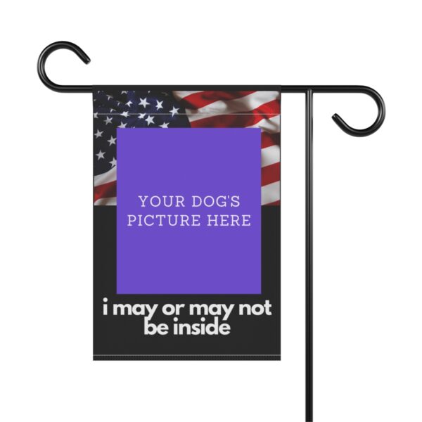 Personalized with Your Dog's Picture - Garden Flag - Image 3