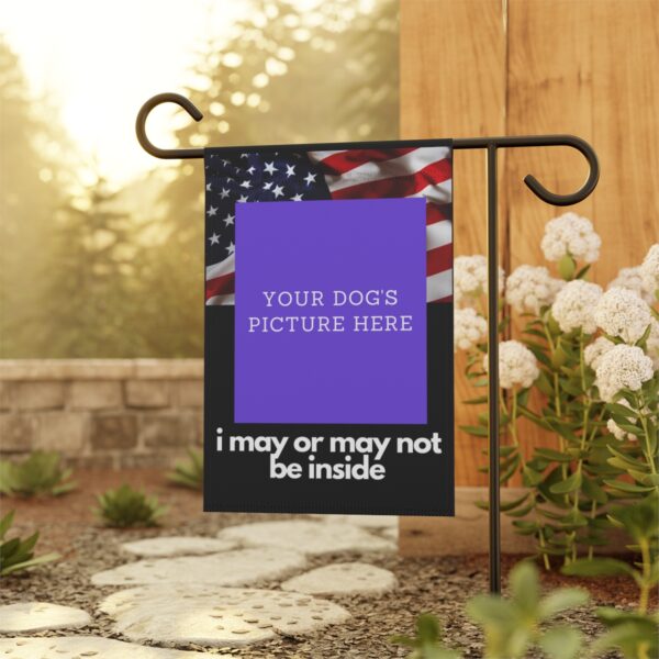 Personalized with Your Dog's Picture - Garden Flag - Image 5