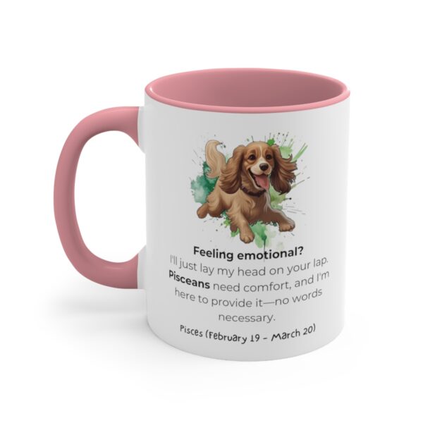 Pisces Astrology Sign | Funny Saying | Cocker Spaniel | Coffee Mug, 11oz - Image 18